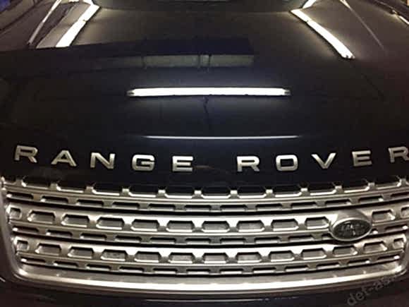 Полировка + Жидкое стекло в 2 слоя на Land Rover.